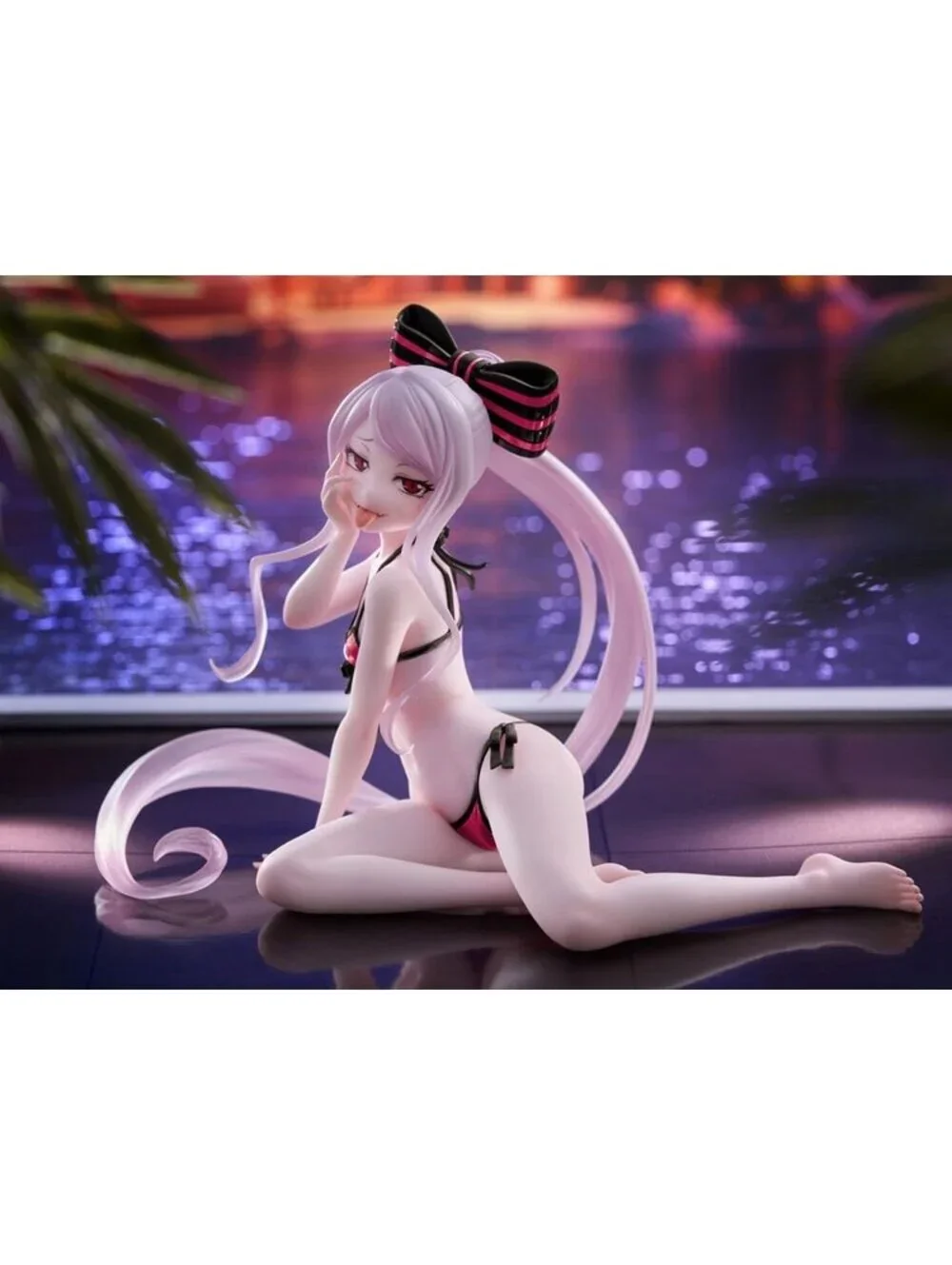 TAITO Overlord Desktop Cute Figure Shalltear Bloodfallen Swimsuit Ver. Renewal